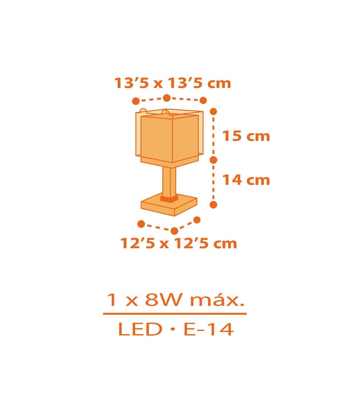 Dalber 64561 LITTLE TIGER - Dětská stolní lampička s motivem tygříka + Dárek LED žárovka