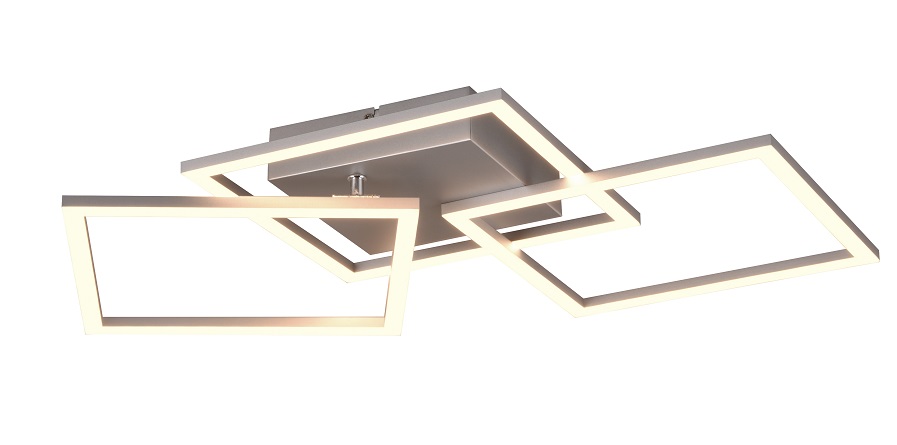 Trio Leuchten R64493187 TRAIL - Moderní LED stropní lustr s natáčecími rameny, LED 31W, 3000K, 74,5 x 35,2cm