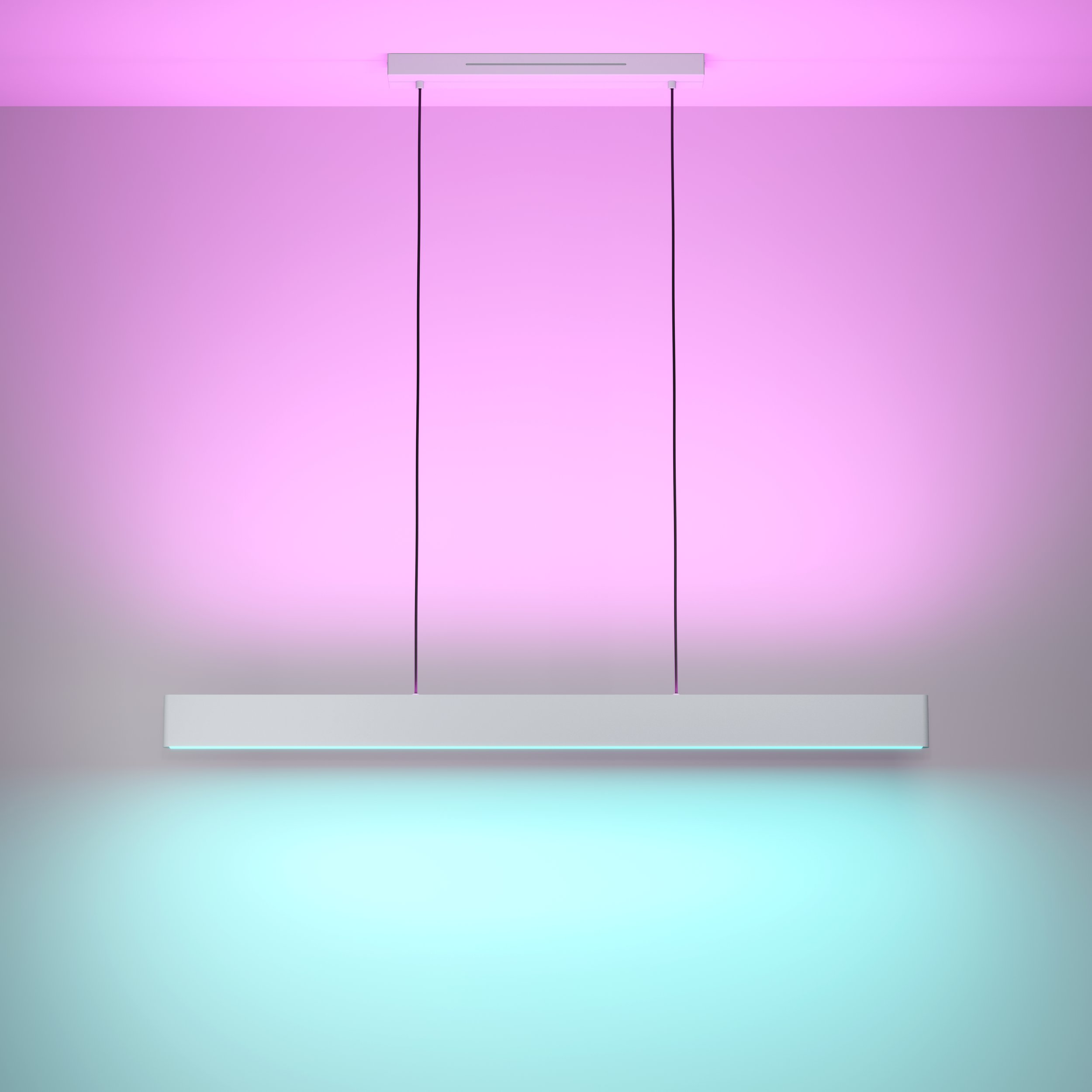 Eglo ZIGBEE 900879 ANDREAS-Z - Závěsné LED RGB svítidlo ovládané ovladačem, nebo z mobilní aplikace, LED 38W,  117cm