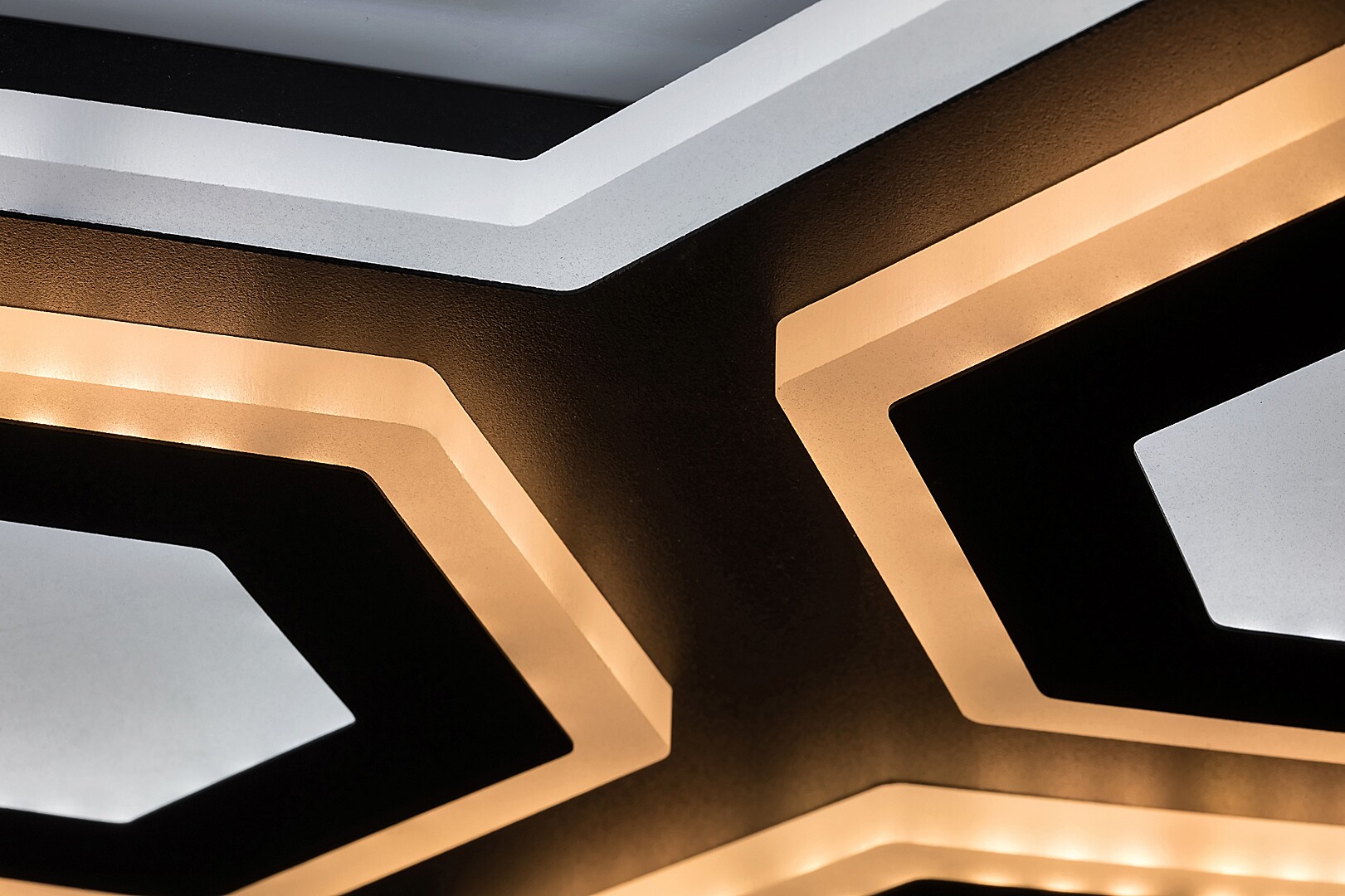 Rabalux 71115 BITSI - LED moderní stmívatelné svítidlo na strop na dálkové ovládání, LED 72W,  3000 + 6000K, 43 x 42cm