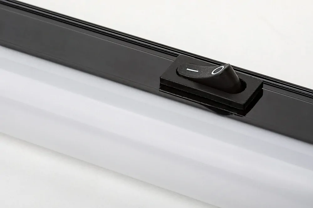 Rabalux 78006 GREG - LED kuchyňské podlinkové černé svtítidlo, LED 18W, 1580lm, 4000K, 118,5cm