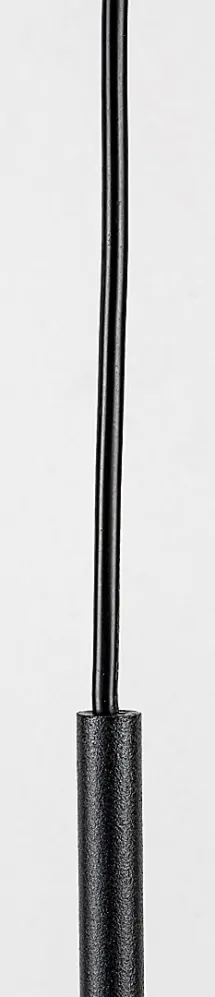 Rabalux 75006 TIRINA - Závěsné svítidlo do koupelny v černé barvě, 1 x E27, IP44, Ø 15cm