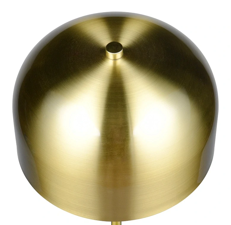 Trio Leuchten R49151108 JEFF - Stmívatelná nabíjecí přenosná stojací lampa v matné mosazné barvě, LED 2,5W, 3000K, 147cm