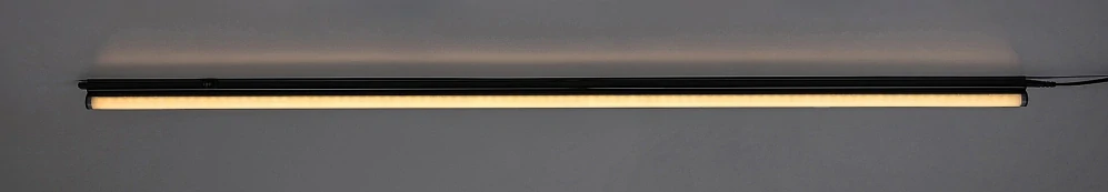 Rabalux 78015 BAREG - Kuchyňské podlinkové svtítidlo s vypínačem v černé barvě, LED 16W, 1400lm, 3000/4000K, 119cm
