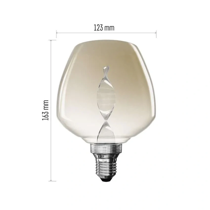 Emos Z59D01 DECO VINTAGE BULB - Retro LED dekorativní žárovka S123, 3,5W, 1800K
