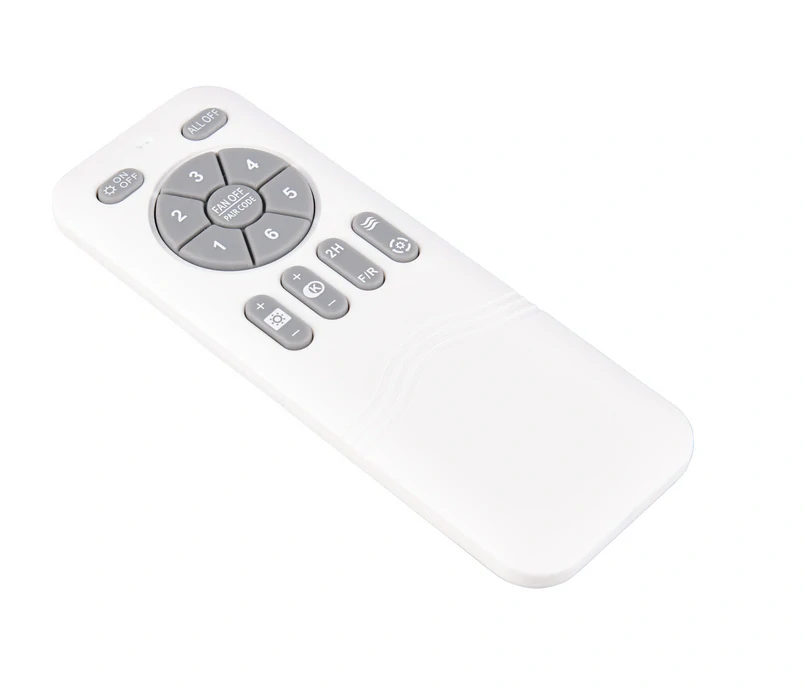 Trio Leuchten R69512101 MOSS - Stropní LED ventilátor s dálkovým ovladačem v bílé barvě, LED 13W, 1500lm, 2700-6500K, Ø 41cm