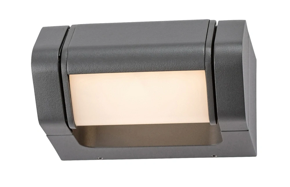 Rabalux 77103 MEDNA - LED venkovní antracitové nástěnné svítidlo, LED 8W, 3000K, IP54