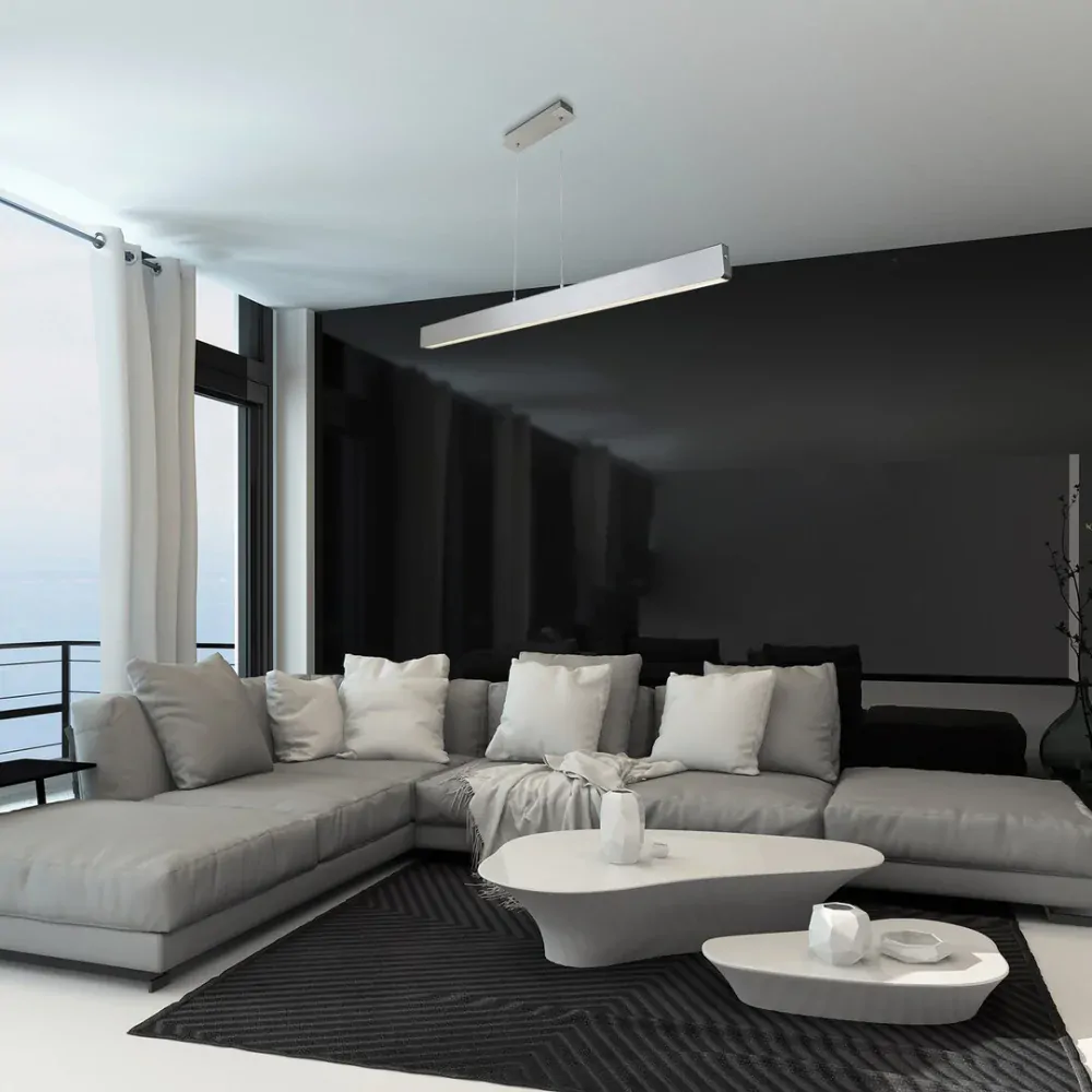 Rabalux 6670 TITHANIA - LED závěsné svítidlo stmívatelné dotykem na senzor se změnou barvy světla 2700K a 6500K, LED 24W, 120cm