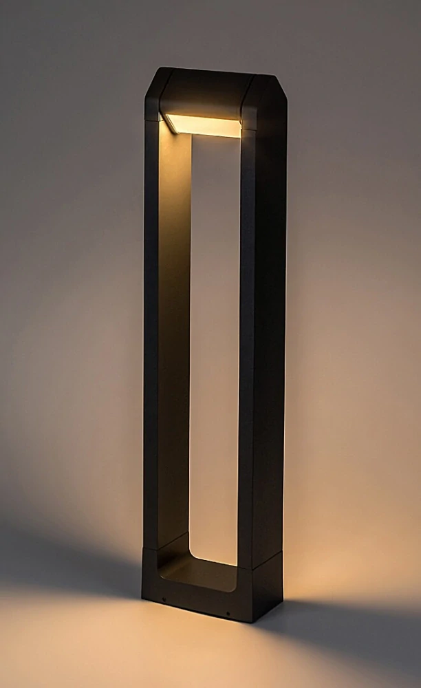 Rabalux 77104 MEDNA - LED venkovní antracitová stojací lampa, LED 8W, 3000K, IP54, 65cm