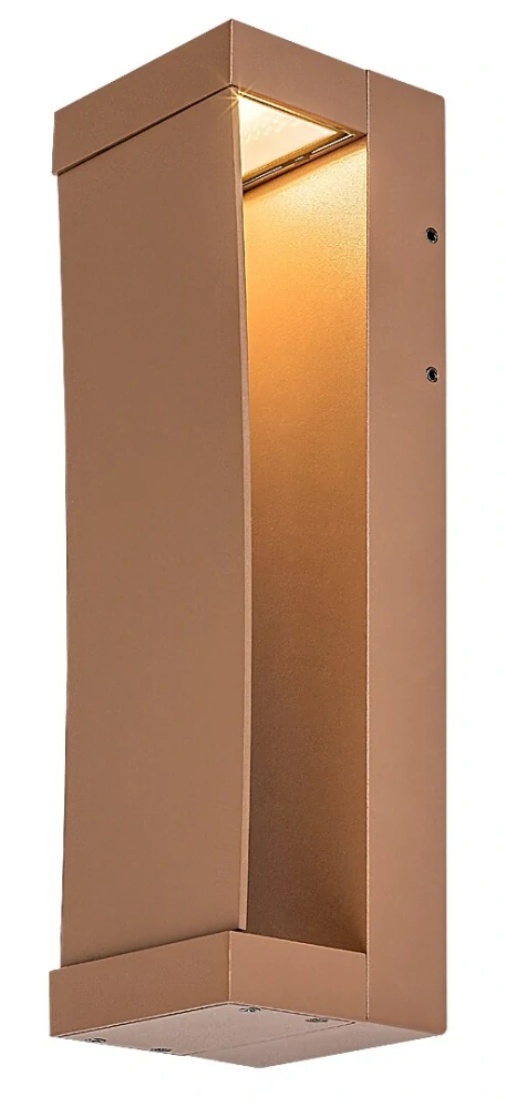 Rabalux 77068 BRADU - LED nástěnné svítidlo v hnědé barvě, LED 12W, 3000K, IP65