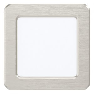 Eglo 99183 FUEVA 5 - LED podhledové svítidlo 11,7 x 11,7cm, 5,5W, 4000K, matný nikl