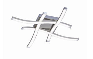 Trio Leuchten R62474407 Route - Stropní LED svítidlo 46 x 46cm, 20W, 2400lm, 4000K