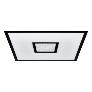 Eglo 900561 MARMORATA - LED stropní svítidlo v černé barvě, LED 26W, 3000K, 60 x 30cm