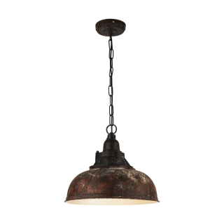 Eglo 49819 GRANTHAM 1 - Závěsné retro svítidlo, 1 x E27, Ø 37cm