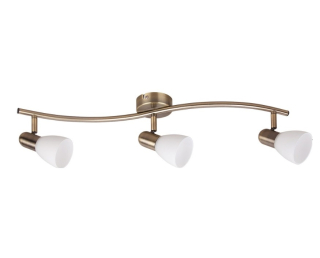 Rabalux 6308 SOMA - Stropní bodové svítidlo v bronzové barvě 3 x E14