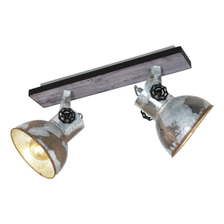 Eglo 49649 BARNSTAPLE - Stropní industriální bodovka 2 x E27