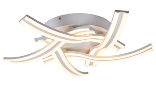 Rabalux 5890 TULIO - LED stropní lustr v bílé barvě 60W, 3000K, Ø 55cm