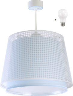 Dalber 80222T VICHY - Dětské závěsné svítidlo pro kluky + Dárek LED žárovka