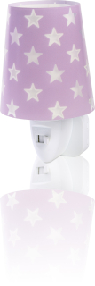 Dalber 81215L STARS - Dětská noční lampička do zásuvky 