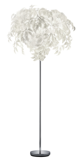 Trio Leuchten R40463001 LEAVY - Moderní stojací lampa s lístečky, výška 180cm, 3 x E14