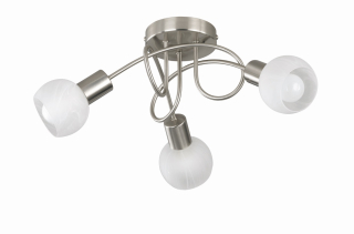 Trio Leuchten R60173007 ANTIBES - Stropní lustr se zakroucenými rameny  3 x E14