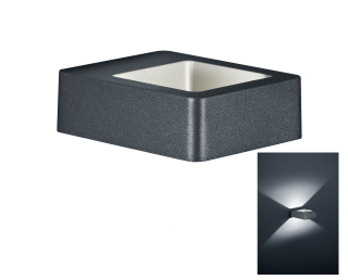 Trio Leuchten 220760142 RENO - LED nástěnné venkovní svítidlo IP54, LED 4,5W, 3000K