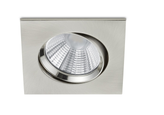 Trio Leuchten 650410107 PAMIR - LED podhledové stmívatelné svítidlo 8,5 x 8,5cm, 5,5W, 3000K, IP23, matný nikl