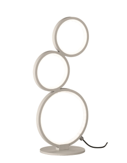 Trio Leuchten 522610331 RONDO - Stmívatelná LED stolní lampa, LED 17W, 3000K, 45cm výška