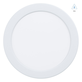 Eglo 99203 FUEVA 5 - LED podhledové svítidlo Ø 16,6cm, 10,5W, 3000K, IP44, bílá