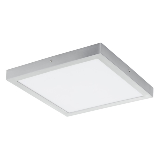 Eglo 97265 FUEVA 1 - LED stropní svítidlo  40 x 40cm, 25W, 3000K, stříbrná
