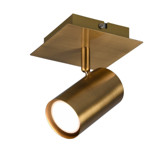 Trio Leuchten 802400104 MARLEY brass - Nástěnné nebo stropní bodové svítidlo ve staromosazné barvě 1 x GU10