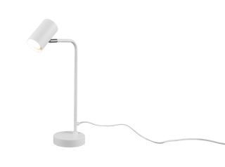 Trio Leuchten 512400131 MARLEY white - Stolní bodová lampička v bílé barvě 1 x GU10, 45cm