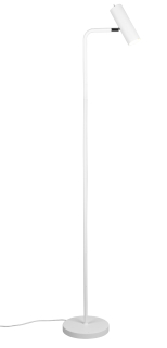 Trio Leuchten 412400131 MARLEY white - Čtecí bílá stojací lampa 1 x GU10, 151cm