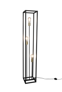 Trio Leuchten R40193032 VITO - Stojací retro lampa 3 x E27, 153cm