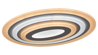 Rabalux 3097 TANELI - LED stropní oválné svítidlo stmívatelné s dálkovým ovladačem 41W, 3000-6500K