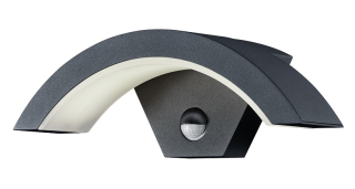 Trio Leuchten 220969142 OHIO - LED nástěnné venkovní svítidlo s čidlem pohybu IP54, LED 6W, 3000K