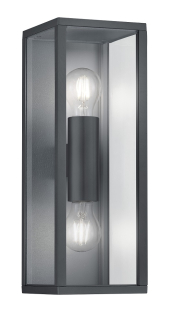 Trio Leuchten 201860242 GARONNE - Nástěnné venkovní svítidlo  IP44, 2 x E27