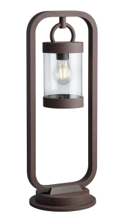 Trio Leuchten 504160124 SAMBESI - Venkovní lampa s možností aktivace automatického senzoru DEN / NOC, IP44, 1 x E27, 60cm