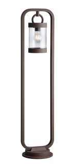 Trio Leuchten 404160124 SAMBESI - Venkovní lampa s možností aktivace automatického senzoru DEN / NOC, IP44, 1 x E27, 100cm