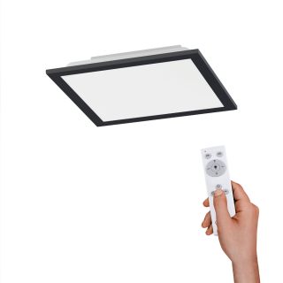 Leuchten Direkt 14754-18 FLAT - LED stropní svítidlo s dálkovým ovladačem, LED 20W, 2700-5000K, 29,5 x 29,5cm 