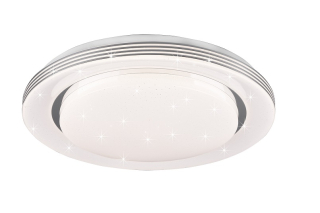 Trio Leuchten R67041000 ATRIA - LED stropní svítidlo s dálkovým ovládáním, LED 18W, 3000 - 6000K, Ø 38cm