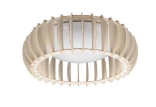 Trio Leuchten R62171130 MONTE - Stropní dřevěný lustr stmívatelný klasickým vypínačem, LED 16,5W, 3000K, Ø 40cm