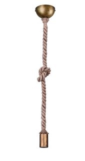 Trio Leuchten 310100104 ROPE - Závěsné svítidlo s lanovým závěsem 1 x E27