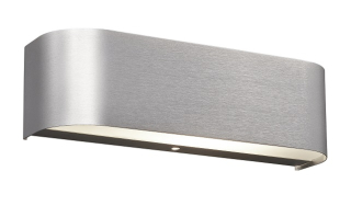 Trio Leuchten 220810205 ADRIANO - LED nástěnné obousměrné svítidlo v broušeném hliníku, LED 6,2W, 3000K, 30cm