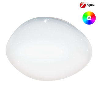 Eglo ZIGBEE 900129 SILERAS-Z - Stropní LED RGB svítidlo ovládané ovladačem, nebo z mobilní aplikace, LED 33W,  Ø 60cm