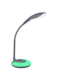 Trio Leuchten R52781242 KRAIT - LED dotykem stmívatelná stolní lampička v antracitové barvě , LED 3,5W, 3000K + RGB