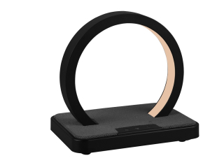 Trio Leuchten R52081132 BEAT - Dotykem stmívatelná černá dekorační RGB lampička s reproduktorem, LED 1W, 3000K