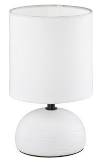 Trio Leuchten R50351001 LUCI - Stolní bílá lampička 1 x E14, 23cm