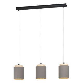 Eglo 99446 ALBARIZA - Moderní závěsné trojramenné svítidlo nad stůl, 3 x E27, 89cm