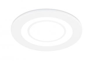 Trio Leuchten 652510131 CORE - LED podhledové svítidlo v bílé barvě, LED 5W, 3000K, Ø 8,2cm